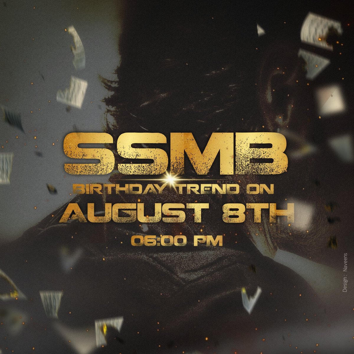 UrstrulyNaveens's tweet photo. Trend Alert Design From My Side !
#NsDesigns🌠
#SarkaruVaariPaata @urstrulyMahesh #MaheshBabu #SSMBBdayTrendOnAugust8th https://t.co/6QVZkEFUVC