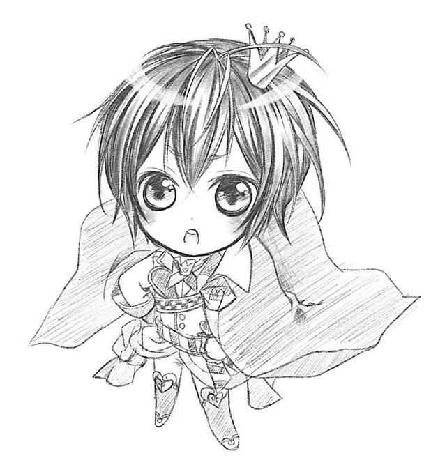 本日のらくがき。
リドルくん。 
