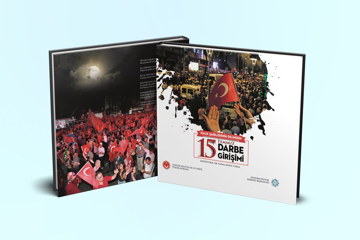 📣 #15Temmuz Özel Çekilişi Başlıyor 📣

Başkanlığımız tarafından hazırlanan  "Halk Şairlerinin Dilinden #15Temmuz Darbe Girişimi" adlı CD'li kitabımızı 1️⃣5️⃣ takipçimize hediye ediyoruz❗️ 

🔹Hesabımızı takip et ❗️
🔹RT yap ve beğen ❗️

  ⏳Sonuçlar 17 Temmuz 19.00'da