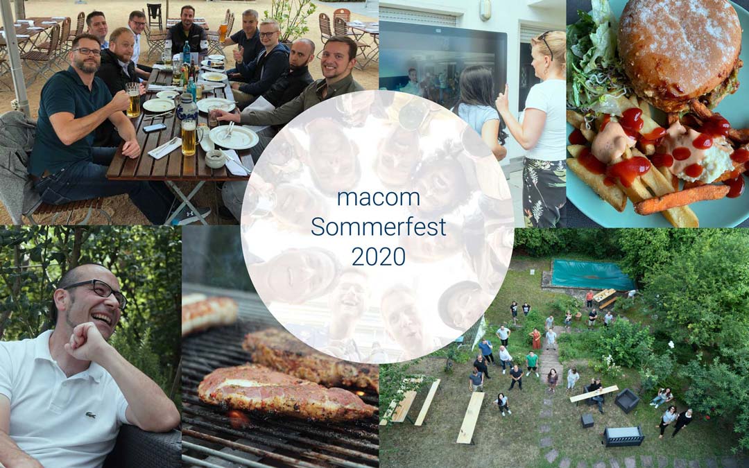GroupMacom's tweet photo. Wegen #Corona, traf sich die #macomGROUP dieses Jahr nicht wie gewohnt in #Stuttgart zum #Sommerfest, sondern vebrachte den Abend einzeln an den jeweiligen Standorten. Dank #Webex konnten wir den Abend trotzdem zumindest virtuell gemeinsam genießen. #worklife https://t.co/abbQC9uhh9