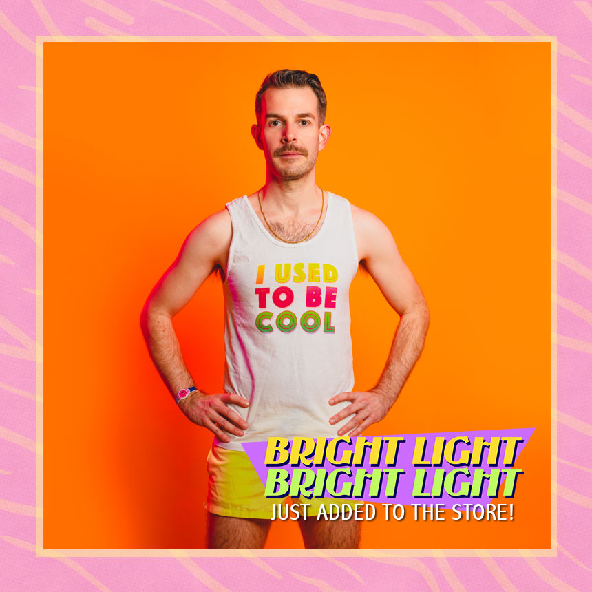 brightlightx2's tweet image. By request, the tank top / vest I made for the 'I Used To Be Cool' video is now up on the Bright Light Bright Light store in S/M/L/XL/XXL - perfect for summer humidity!

store.brightlightx2.com/products/i-use…

#FunCity #IUsedToBeCool #lgbtqapparel