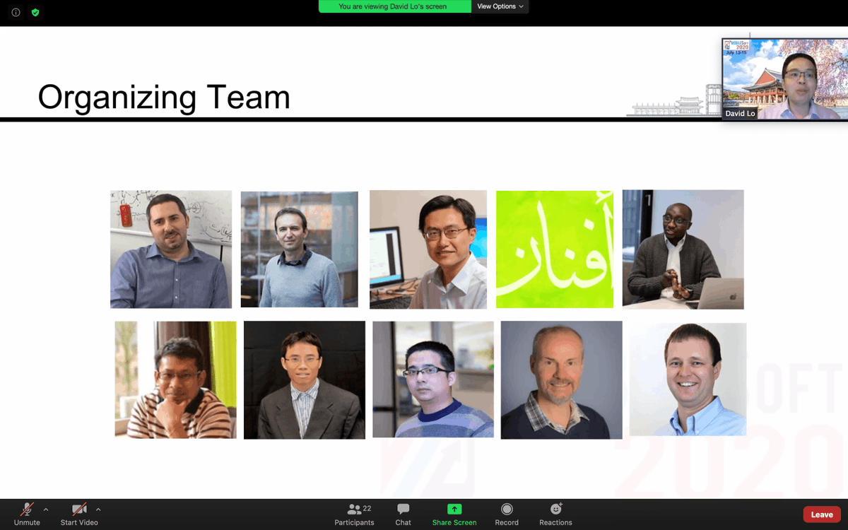mobilesoftconf's tweet photo. We would like to thank all the participants who made the last 3 days a wonderful experience with your insightful thoughts on Mobile Software Engineering! 👍 Kudos to our general chair David Lo and organizing team's hard work that put together a successful virtual conference! 👏 https://t.co/THsLszoEej