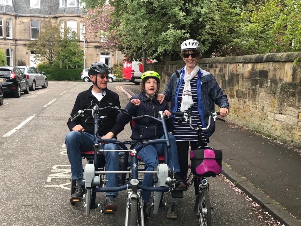 We were delighted to loan one of our adaptive bikes to the Wilson family of Merchiston, Edinburgh. Read about how cycling together  helped them get through the start of the lockdown period. #InclusiveCycling #Edinburgh 

bit.ly/2Wh7HWD