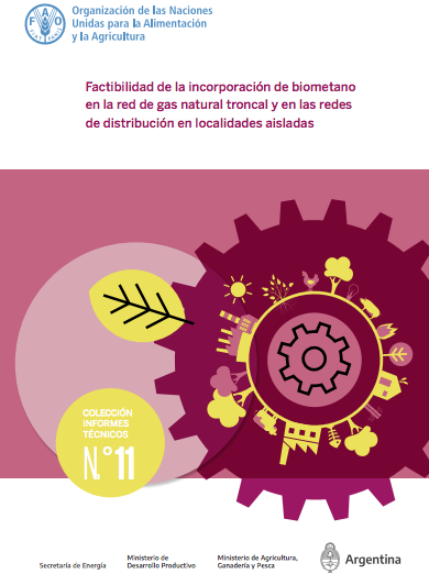 ProbiomasaARG's tweet photo. Nuevo Informe Técnico de @ProbiomasaARG: Factibilidad de la incorporación de biometano en la red de gas natural troncal y en las redes de distribución en localidades aisladas.
Descarga directa: https://t.co/YVCFFoeFNo
@FAOArgentina 
@AgriculturaAR 
@Energia_Ar https://t.co/bInGlwQkxM