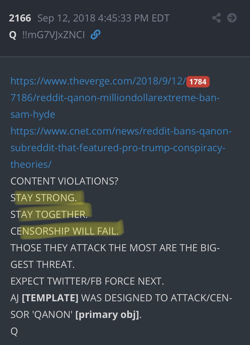 1784First pull could be random, but seems related  Q posts 4123, 2166Subject comms, back channel. Censorship will fail.