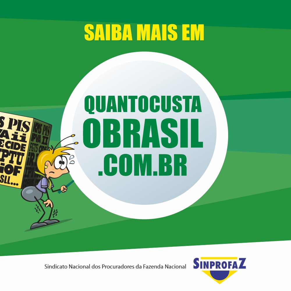 quantocustaobr's tweet photo. Pense nisso: não há Justiça Social onde não há Justiça Fiscal
Exija: Reforma Tributária, Combate à Sonegação e Auditoria da Dívida Pública, já!
Saiba mais em https://t.co/j1JfqfrLrO
Sindicato Nacional dos Procuradores da Fazenda Nacional https://t.co/B7puP2IMi4