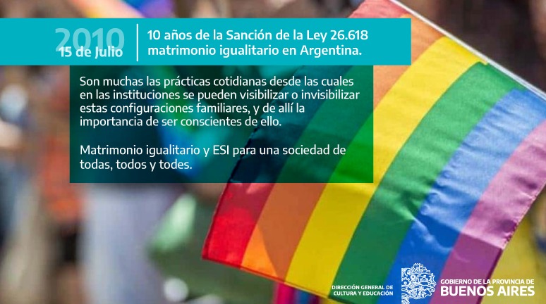 SecundariaDGCYE's tweet image. #10AñosDeLaLey 
#MatrimonioIgualitario 
#ESI 
@myriamsouth @FabianDelCore @DYacuzzi