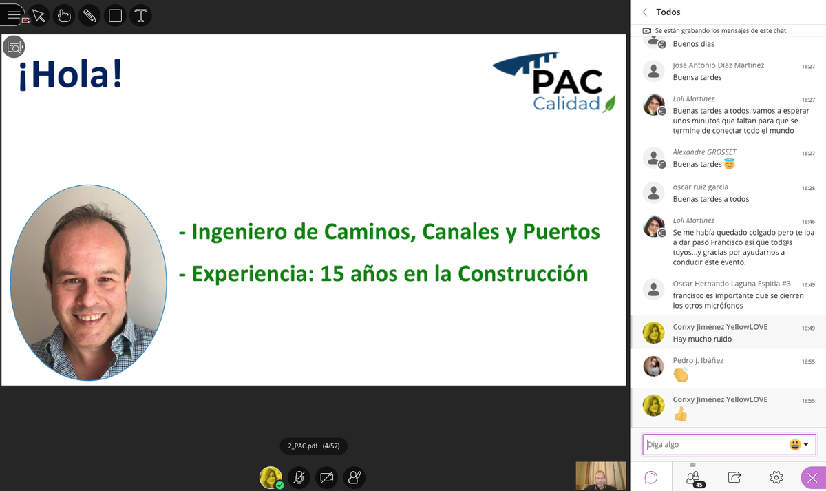 El segundo proyecto en presentarse hoy en el #demoday es; "𝘗𝘈𝘊 𝘊𝘢𝘭𝘪𝘥𝘢𝘥" es el proyecto que ha presentado el #𝐜𝐨𝐰𝐨𝐫𝐤𝐞𝐫 Pedro Antonio Córdoba Moreno. 📈 <a href="/eoi/">EOI</a> <a href="/aytolinares/">Ayuntamiento de Linares</a> <a href="/CamaraLinares/">Cámara Linares</a>