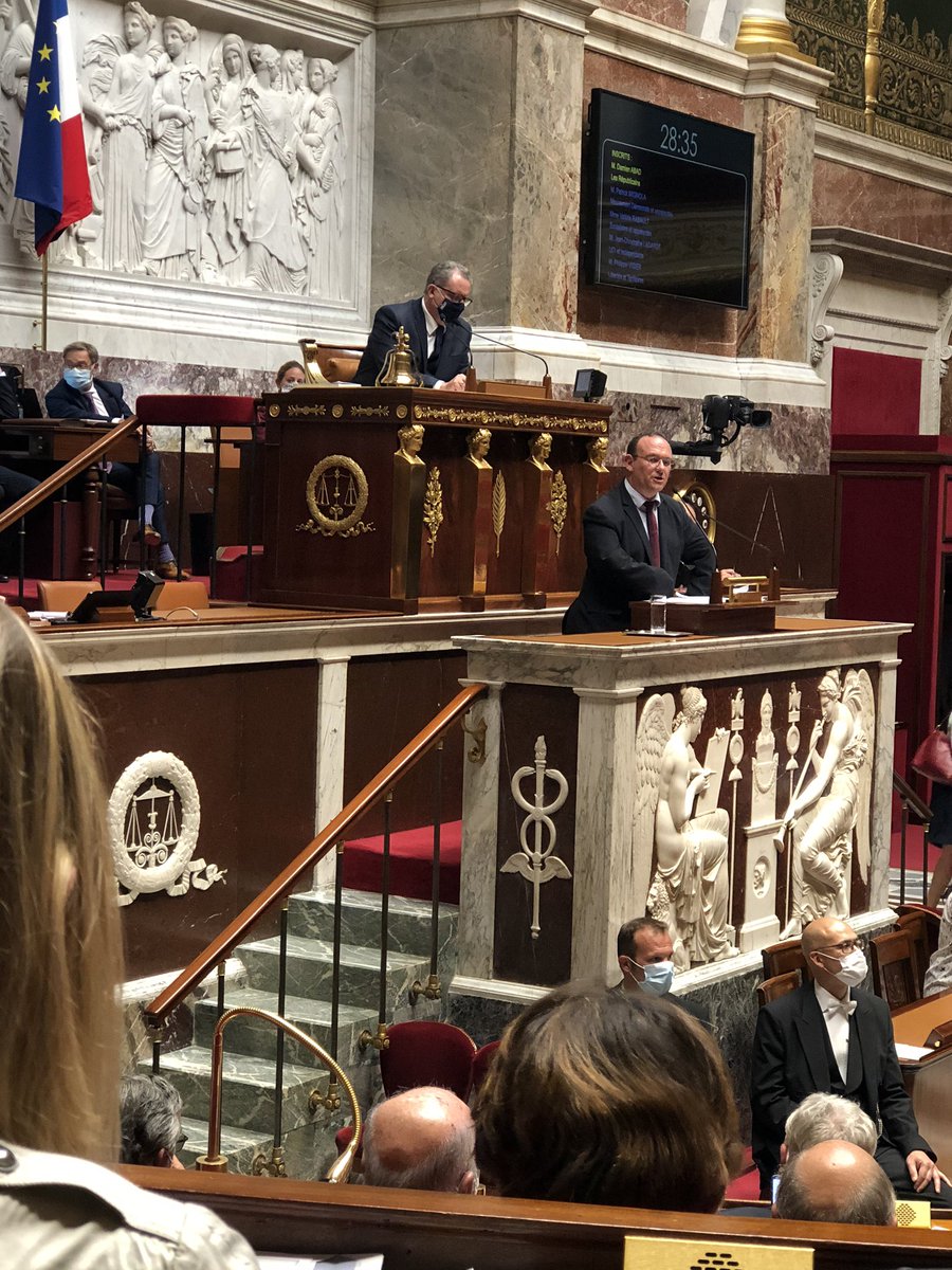ConstanceLeGrip's tweet photo. #directAN @damienabad Président du Groupe @Republicains_An :"Nous vous jugerons aux actes, Monsieur le Premier Ministre!" #DPG @JeanCastex #oppositionresponsable #forcedepropositions https://t.co/1hZEurJFZ1