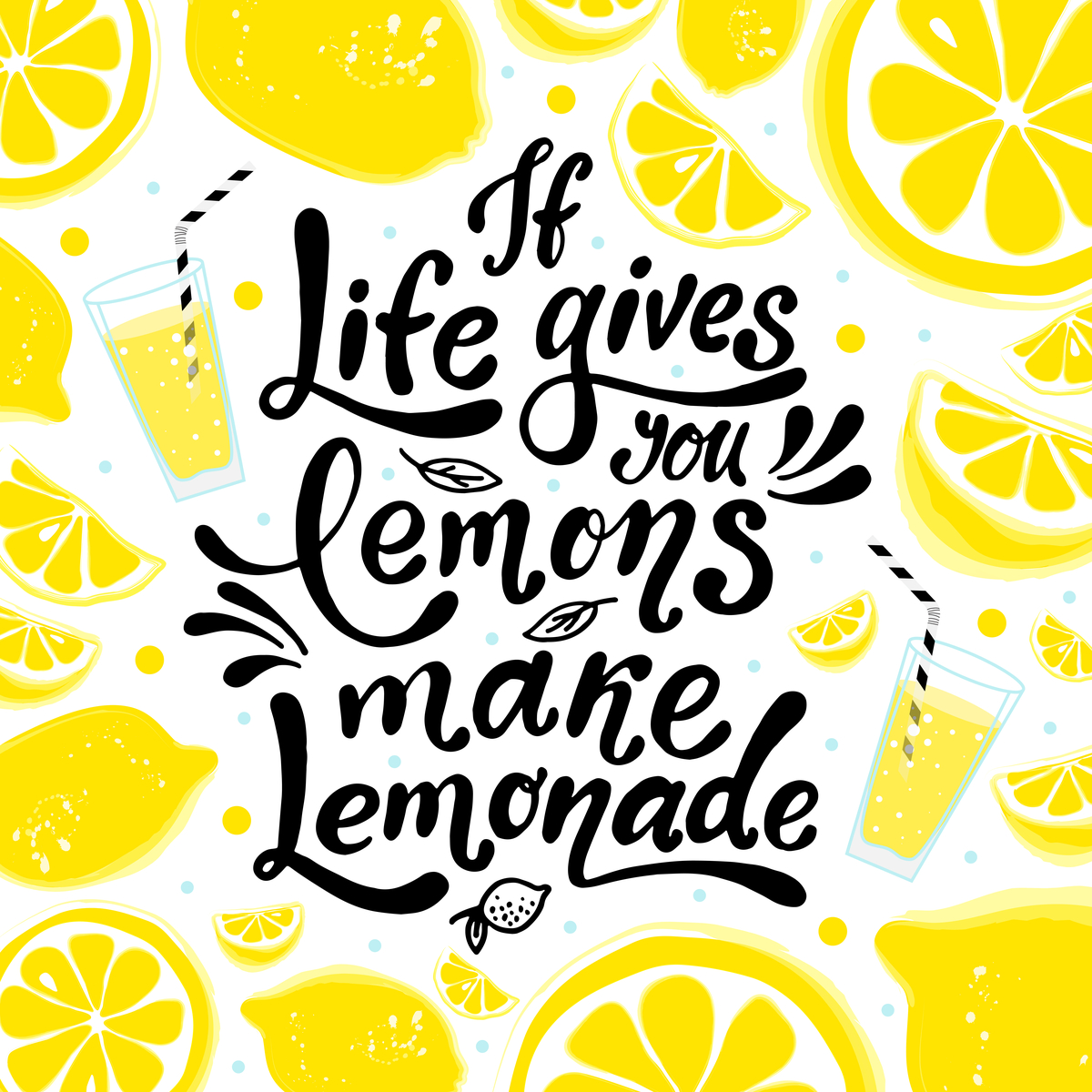 We sure do love lemonade! 🍋 Make the best of every opportunity! #MidweekMotivation