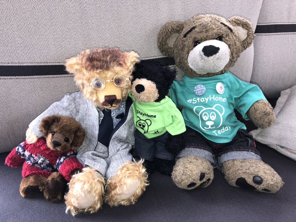 #BearVacation #BearsOnTour We have done our first step traveling to our vacation place in Bavaria. Another small step to drive tomorrow.