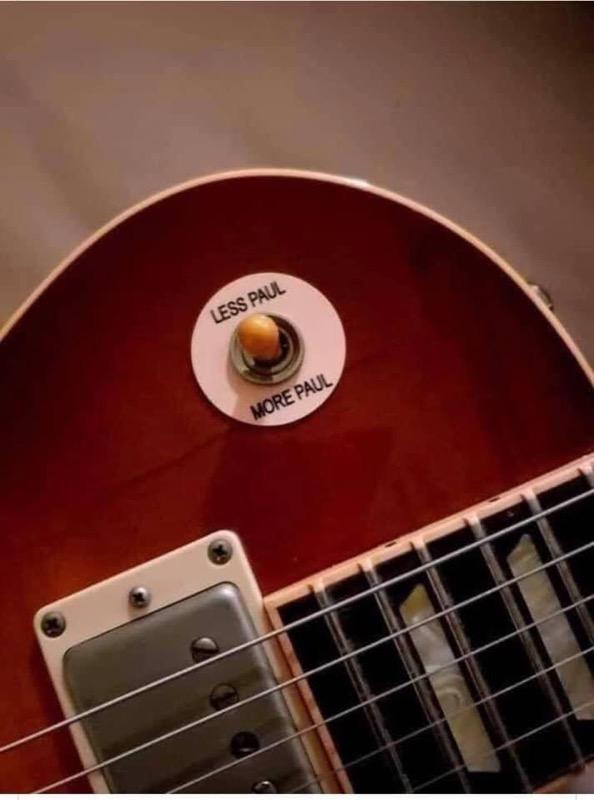ParkerJRJR's tweet photo. @acevonjohnson Do you have a switch like this? And what Paul does it apply to, McCartney? Stanley? #NeedALesson https://t.co/rx2lq0zkL9