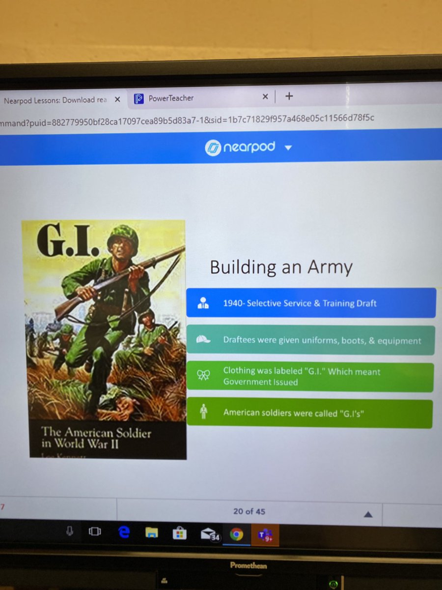 MrColli1's tweet photo. #Live_Classes
#Nesrpod
#Active_Learners
Successfully engaging students through Microsoft Teams & Nearpod. Constantly checking for comprehension as we progress through the lesson. Shortening the distance to distance learning. @NasserIbrahim @YPSSummerSchool https://t.co/xaZLnPF6ZM