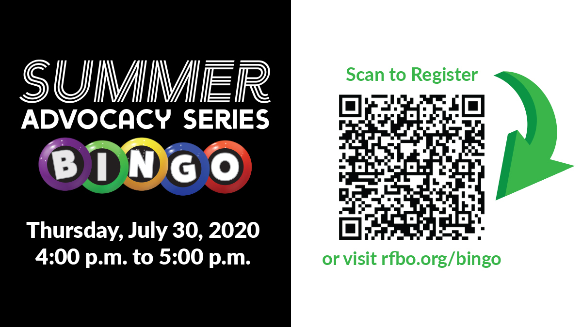 Are you subscribed to our Summer Advocacy Series newsletter? The newsletter brings you the latest on the work of <a href="/RFBO/">Regional Food Bank of Oklahoma</a> and <a href="/okfoodbank/">Food Bank of Eastern Oklahoma</a> . Subscribe here: bit.ly/3fxLuKV

Join us July 30 for Summer Advocacy Series Bingo! Register today at rfbo.org/bingo.
