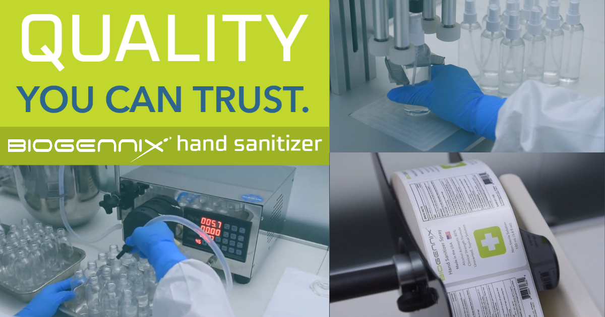 As a medical device manufacturer, we take quality seriously. Whether making orthopedic devices or hand sanitizer, we apply the same high standards to every product that goes out our door. #meddevice #handsanitizer #fightCOVID1