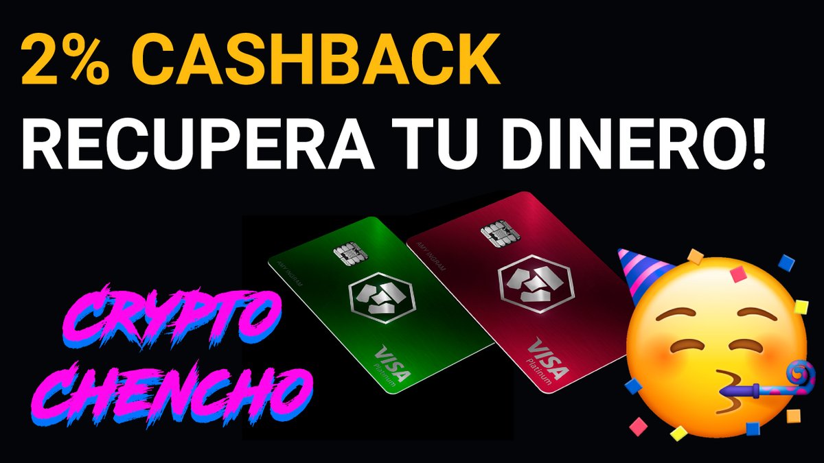 CryptoChencho's tweet image. Tarjeta de crédito que te devuelve dinero! 
Un 2% de Cashback en todas tus compras
¿Quieres saber más?

VIDEO = bit.ly/3j55rLH

@cryptocom
#visa #ingresospasivos #Criptomonedas #Beneficios #ingresos #cashback  #cripto #chollo #Dinero #Ethereum #fintech #DeFi  #Bitcoin