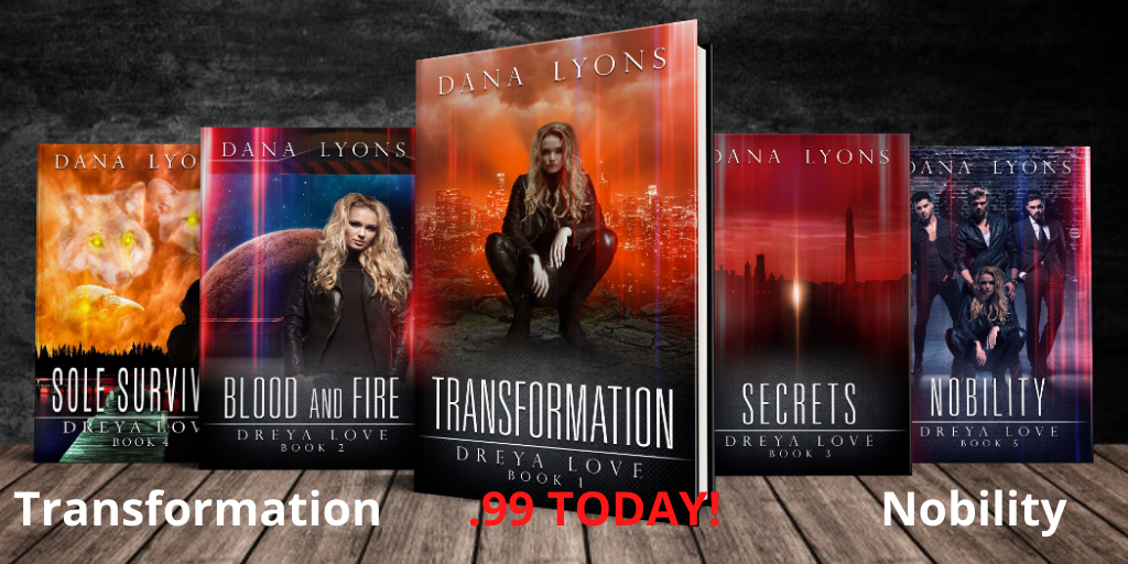 Start and finish this exciting series for .99! Today ONLY!
#reverseharem #shapeshifter #crimethriller #danalyonsauthor #paranormalromancebookauthor #DreyaLoveSeries #newrelease #mysterythriller #geneticmodification #paranormalromance
