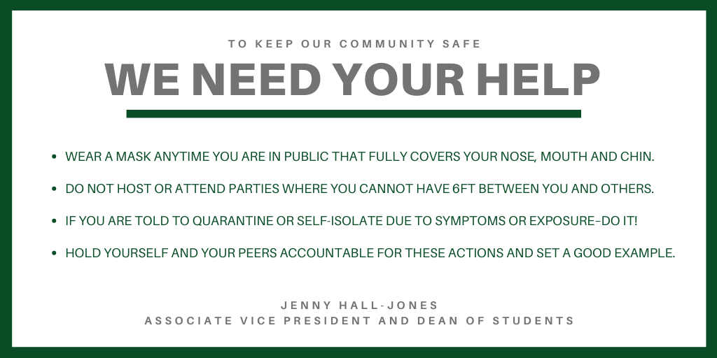 OHIOStudentLife's tweet photo. 156 of 201 COVID-19 cases in Athens County are individuals under 30. @ACCHD_OH attributes this surge to parties and Uptown gatherings, resulting in many local businesses shutting down. We must do better, Bobcats. Read full message from @JennyHallJones: https://t.co/sCCkNz7MkW https://t.co/SM4WZ5OjDC