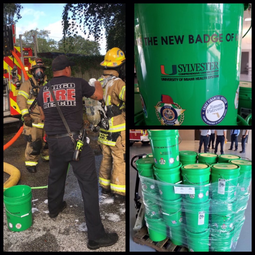 GennaMcMillan's tweet photo. This is what industry best practice preliminary exposure reduction looks like. Cost per bucket $223.00. Cost to a Dept with 1450 FF’s if 1 bucket on all pumps=$9143.00, breaks down to $6.30 per FF. Avg cost to employer for 1 presumptive cancer claim=$571,500.00. @OPFFALocal_162 https://t.co/cHlNdgDyNf
