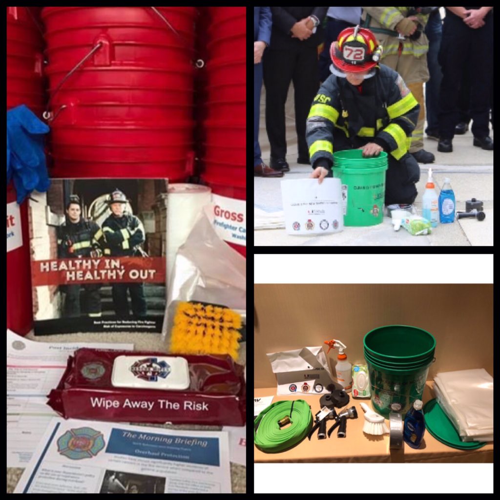 GennaMcMillan's tweet photo. This is what industry best practice preliminary exposure reduction looks like. Cost per bucket $223.00. Cost to a Dept with 1450 FF’s if 1 bucket on all pumps=$9143.00, breaks down to $6.30 per FF. Avg cost to employer for 1 presumptive cancer claim=$571,500.00. @OPFFALocal_162 https://t.co/cHlNdgDyNf