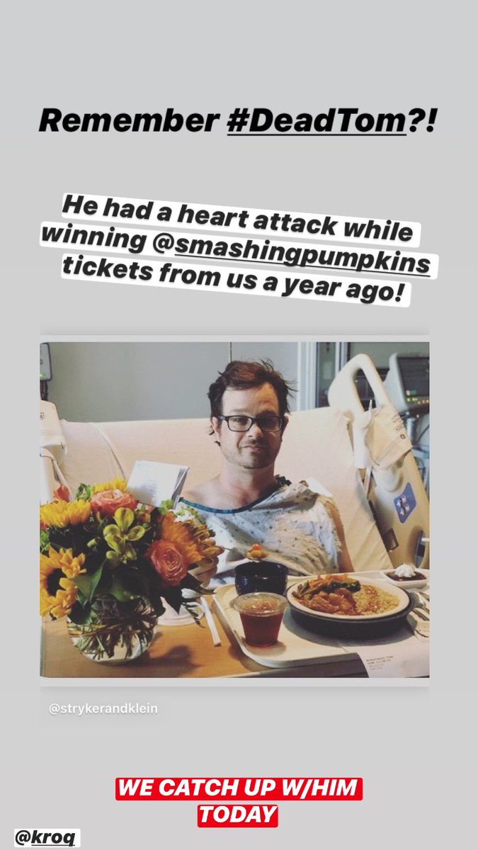kleinallyshow's tweet photo. #DeadTom had a heart attack while LIVE ON AIR with us a YEAR ago!! We catch up with him in a few minutes! Head to https://t.co/ObFGiB3jkQ to tune in! https://t.co/0ziTdtg6lb