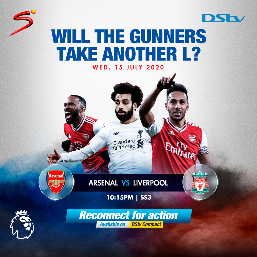 DStvUganda's tweet photo. The English #PremierLeague champions will continue their quest for more records tonight when they take on Arsenal at the Emirates Stadium.
Stay connected to DStv Compact for all the action.
#ARSLIV #DStvLiveSportsIsBack https://t.co/120dCZNHbX