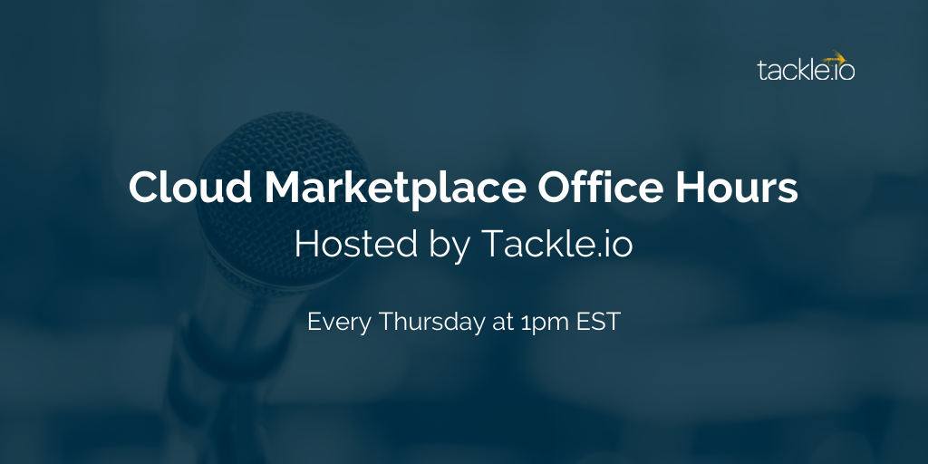 tackleio's tweet photo. Join us for #Marketplace Office Hours tomorrow to find out how to leverage the APN Customer Engagements (ACE) Program to accelerate your Marketplace sales and get our playbook for how to set the flywheel in motion. https://t.co/6rakOfAJR1 https://t.co/MHOXshblJt