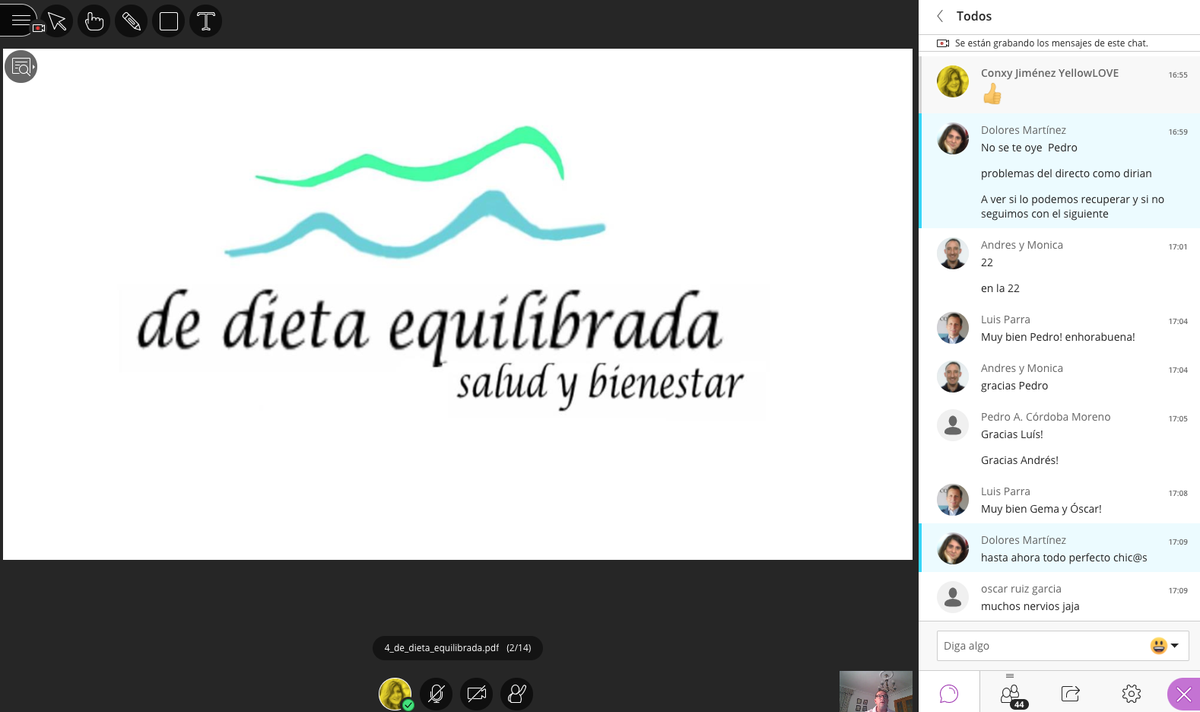 El #coworker 𝘍𝘳𝘢𝘯𝘤𝘪𝘴𝘤𝘰 𝘑𝘢𝘷𝘪𝘦𝘳 𝘊𝘢𝘳𝘳𝘪𝘲𝘶í 𝘚á𝘯𝘤𝘩𝘦𝘻, está desarrollando con nosotros el proyecto "𝐃𝐢𝐞𝐭𝐚 𝐞𝐪𝐮𝐢𝐥𝐢𝐛𝐫𝐚𝐝𝐚" , en estos momentos lo está presentando en el #Demoday ¡te escuchamos!