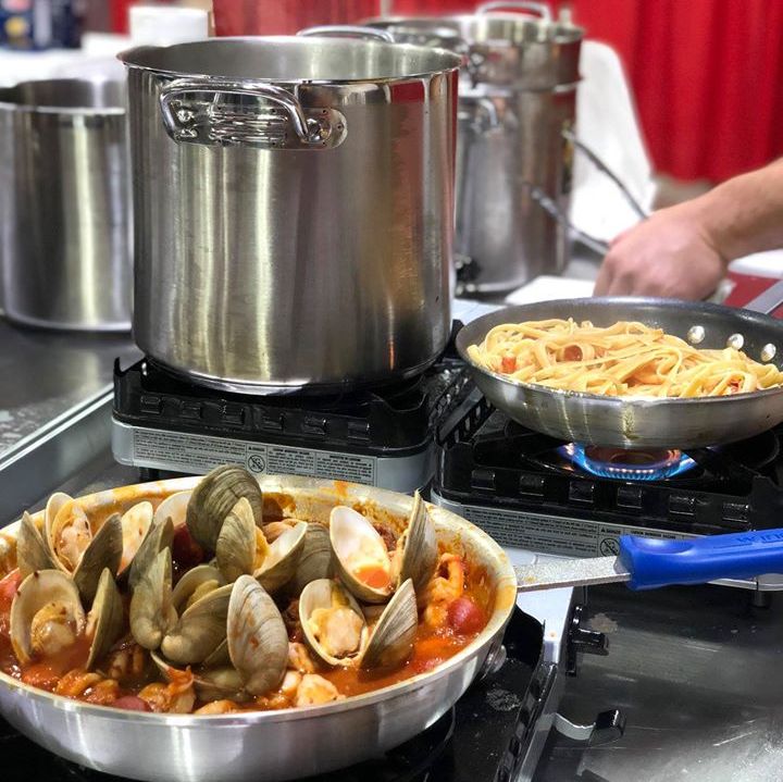 PizzaExpo's tweet image. The search for the best pasta dishes begins and ends at the Northeast Pasta Showdown! Pasta will take center stage as we crown the chef with the best dishes during this two-day competition. Learn more: bit.ly/2C6m60T

#PPNE2020 #Italianrestaurants #pastachef #pastamakers