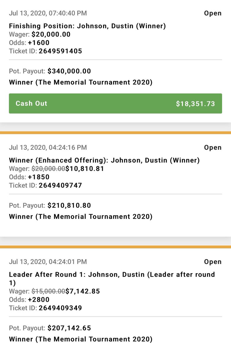 CashoutKingJJ's tweet image. Dustin Johnson to win OVER $1.35 MILLION this week 

We did it before, we are doing it again, can we win 4 weeks in a row 

I’ll give out an undisclosed amount of money to the people that Like RT and Follow if he’s leading after one and wins the tourney

LETS GO
