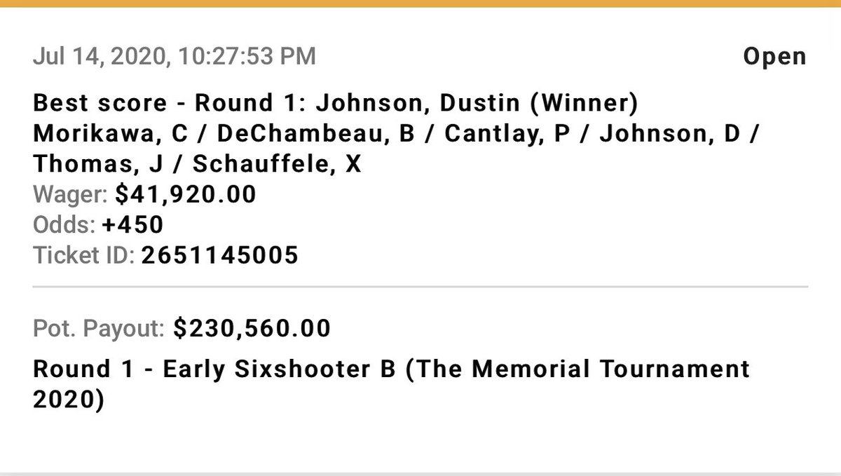 CashoutKingJJ's tweet image. Dustin Johnson to win OVER $1.35 MILLION this week 

We did it before, we are doing it again, can we win 4 weeks in a row 

I’ll give out an undisclosed amount of money to the people that Like RT and Follow if he’s leading after one and wins the tourney

LETS GO