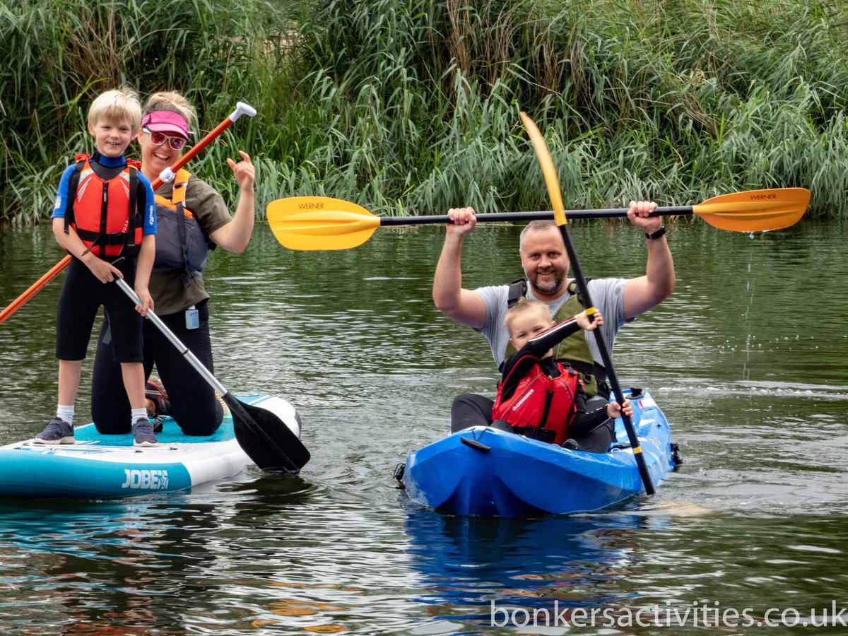 Family fun sessions on the water..
#bonkersactivities