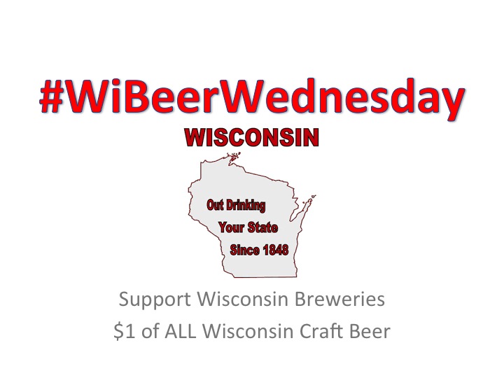 #WiBeerWednesday $1 off #CraftBeer from... .@lakefront .@CWBrewing .@companybrewing .@YBBillwaukee .@3SheepsBrewing .@sprecherbrewery .@BlackHuskyBrews .@CityLightsBeer .@vintagebrewer .@thirdspacebrews .@HaciendaBeerCo .@osobrewing .@pointbrewery #BeerOClock