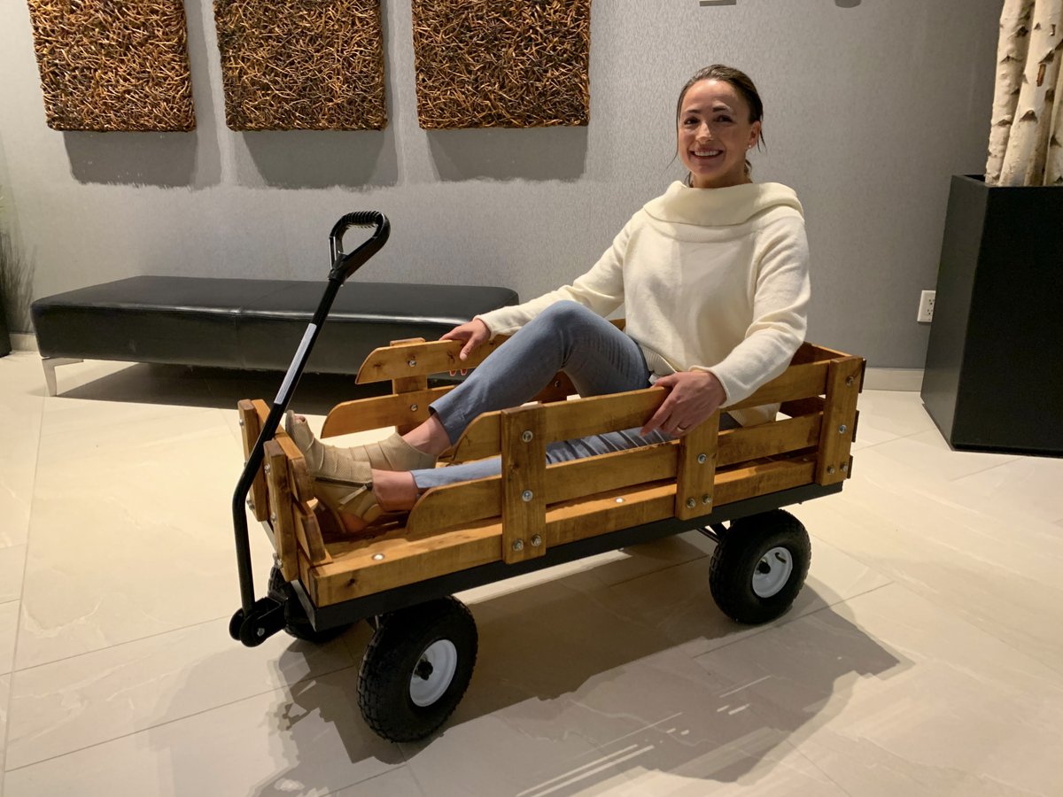 AlbertaRhPAP's tweet photo. It's the last day to register for the EARLY BIRD RATE for  RhPAP's Conference in Drayton Valley, Oct. 6-8! Register today and be eligible to win this beautiful wagon crafted by Benny Dyck of La Crete, AB. https://t.co/OlxWAJFZv3 Register: https://t.co/hJG6b8bDKk https://t.co/CC92AnXJk9