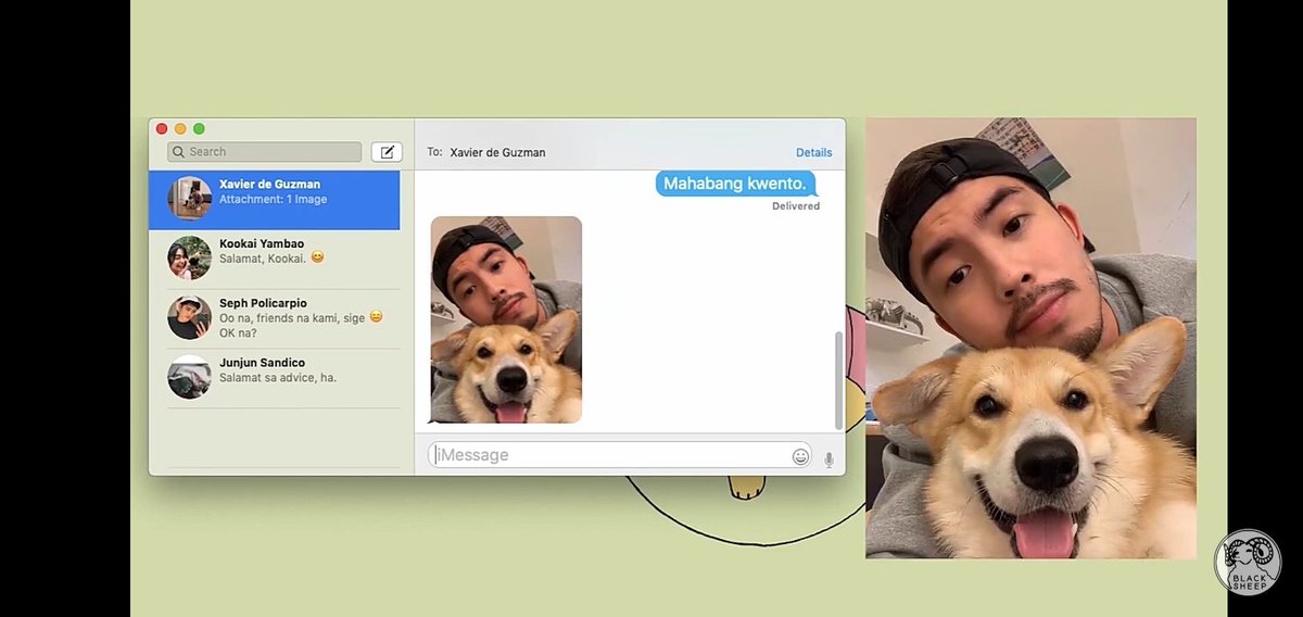 MagnusMaximo's tweet image. I cannot choose between the owner or the pets. Mico and Xavier whyyy???

#HelloStrangerEP4