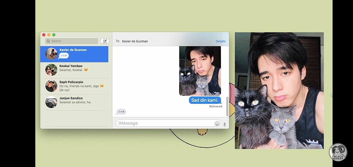 MagnusMaximo's tweet image. I cannot choose between the owner or the pets. Mico and Xavier whyyy???

#HelloStrangerEP4