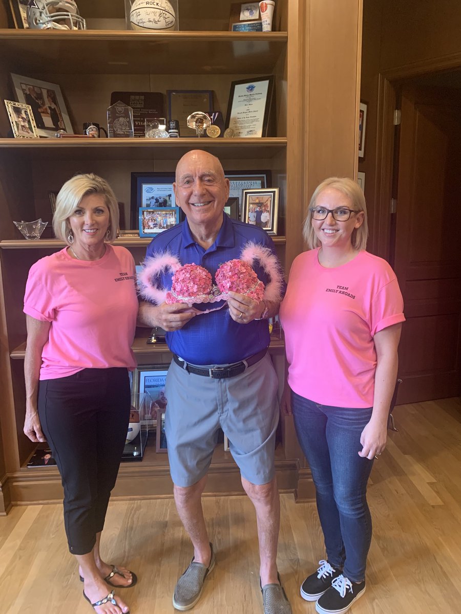 DickieV's tweet photo. I am honored to help raise money for breast cancer research with Team Emily Rhoads, Save Second Base. You can donate today at SaveSecondBase941.comI https://t.co/UqWrrkqbt3
