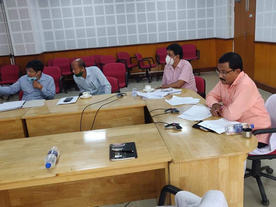 ManojDebBJP's tweet photo. Had An Interactive Video conference  with @KirenRijiju Ji

Shri Kiren Rijijuji Has expressed  all his help in Furnishing sports in Tripura. https://t.co/da78RllQJ3