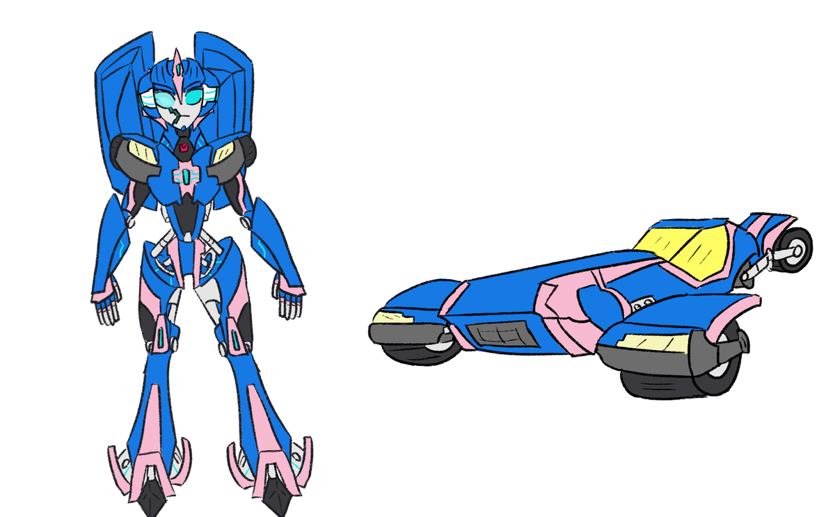 ecastart's tweet photo. Did this a while back but then I saw the #TransformersArceeDesignChallenge and thought it was time to share this again #transformers #Maccadam https://t.co/UeewUuiG1W