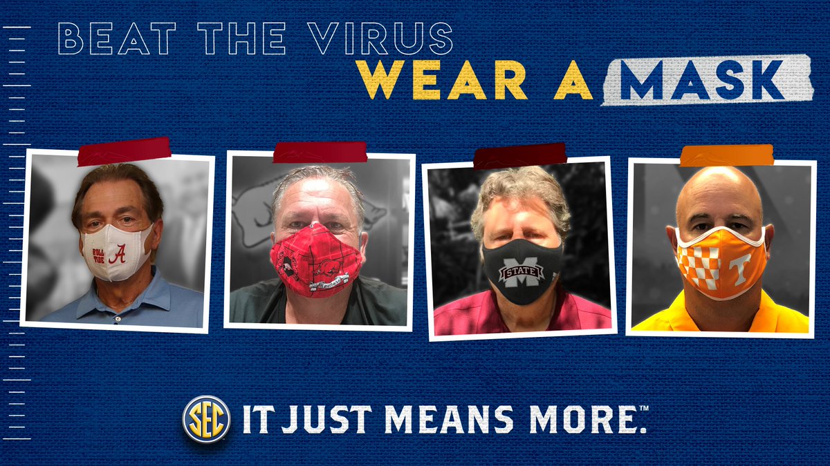 Day 3 of <a href="/SEC/">Southeastern Conference</a> Football Media Days would have been headlined these coaches.

Instead, they have a more important message for you today.