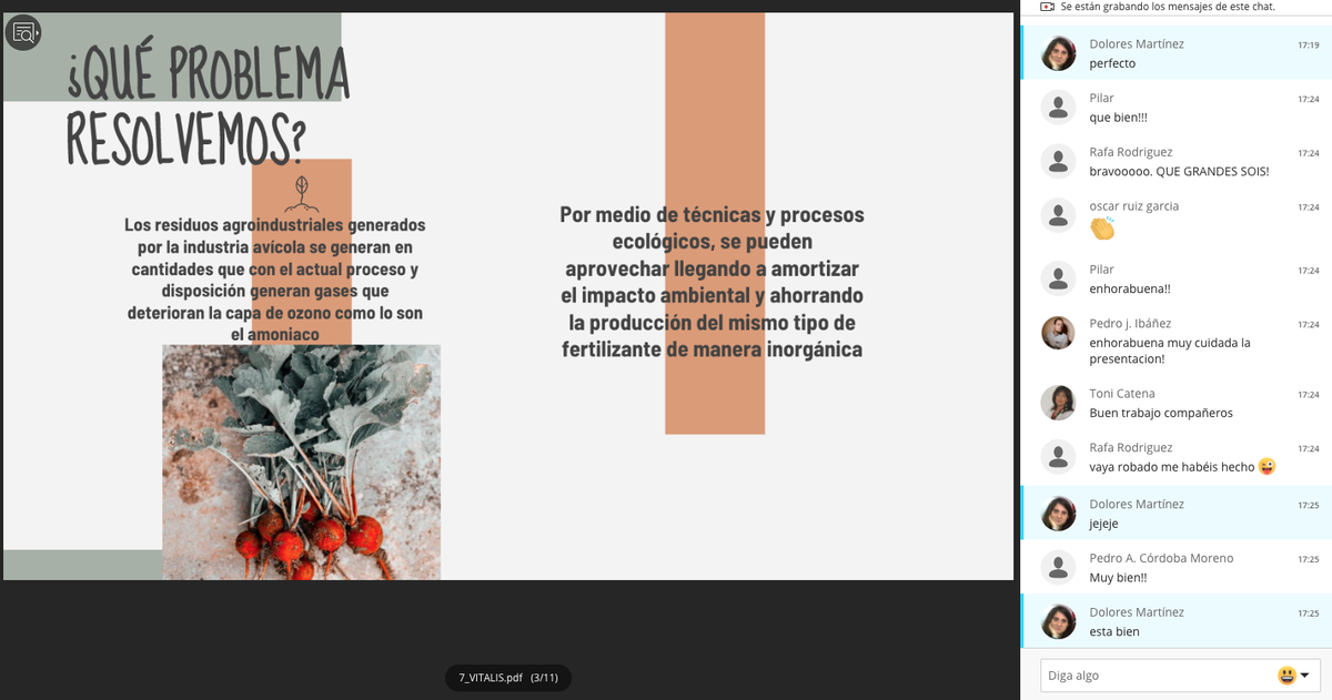 🌱🌳"𝘍𝘦𝘳𝘵𝘪𝘭𝘪𝘻𝘢𝘯𝘵𝘦𝘴 𝘝𝘪𝘵𝘢𝘭𝘪𝘴" es el proyecto que ha presentado el #𝐜𝐨𝐰𝐨𝐫𝐤𝐞𝐫 Jhoan Sebastián Suárez Rubiano que en estos momentos está presentando su exposición en el #demoday