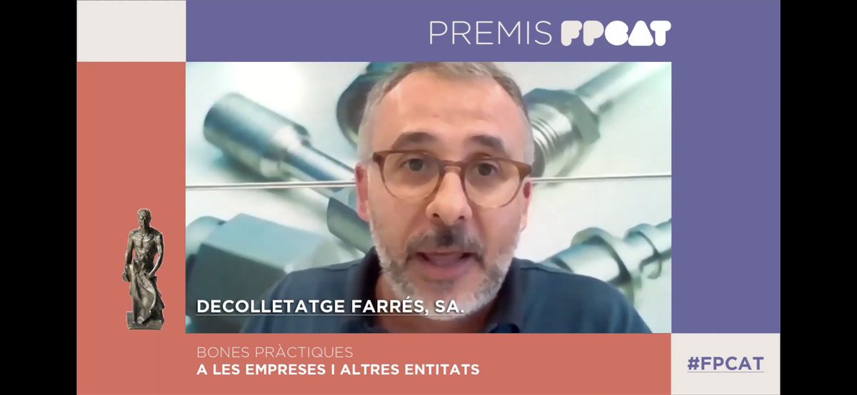 Molt agraïts per aquest reconeixament a la nostra aposta per a la formació professional. Ara més que mai la indústria necessita gent preparada.
Premis FPCAT 2019 youtu.be/aQEtPxpjTRo via <a href="/YouTube/">YouTube</a>
