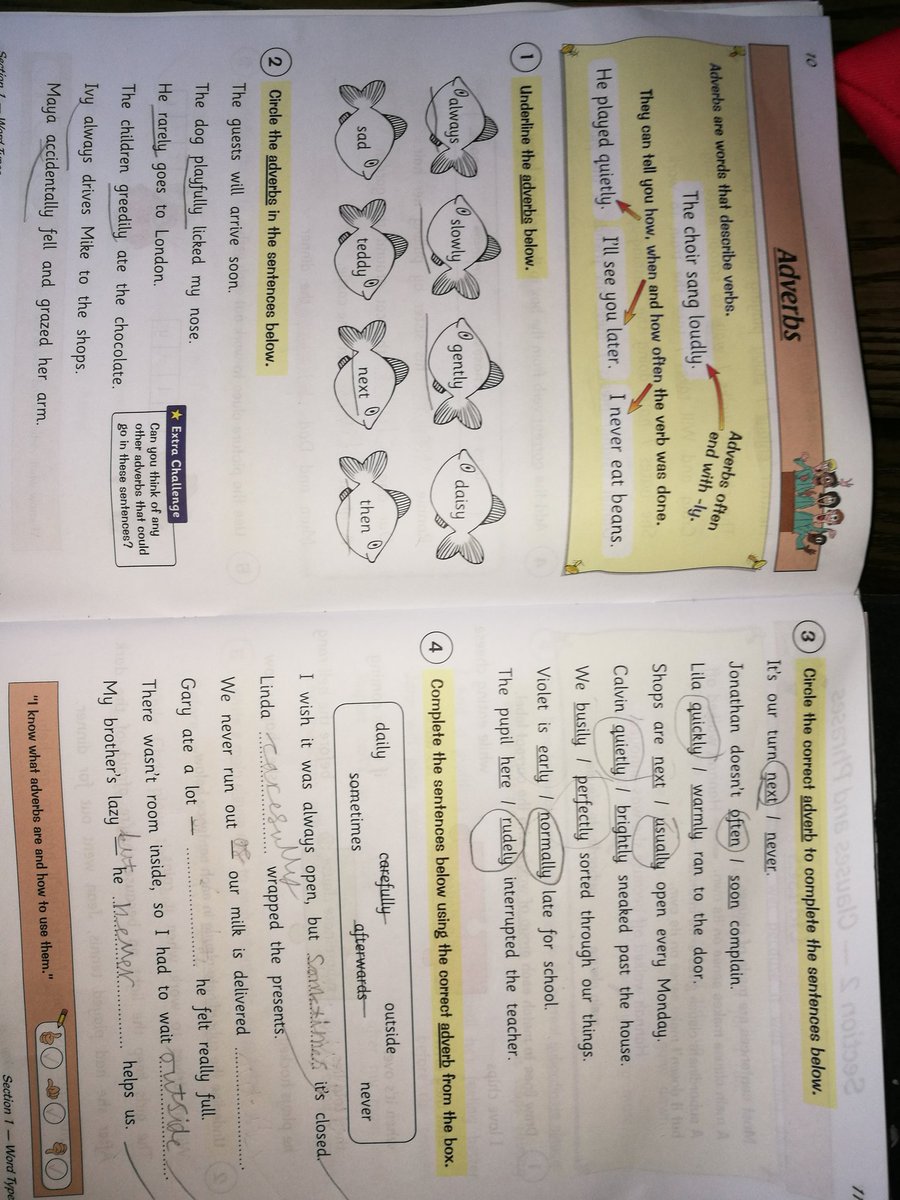 MatildaEmily3's tweet photo. Matilda's work today. We cheated a bit on a couple of the castle questions..looked back in her book. Felt like a long time ago..also tried our 6 times table..practice..practice..practice. https://t.co/i3xfL3c62h