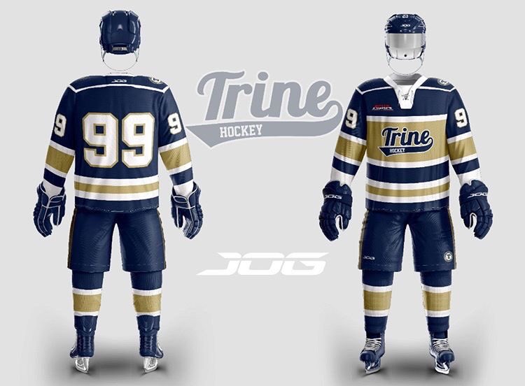 TrineACHAHockey's tweet photo. Introducing our new “TRADITION”al ACHA D2 Home and Road Uniforms! #GrowTheFAMbase⚡️ https://t.co/WZR06ouP7d
