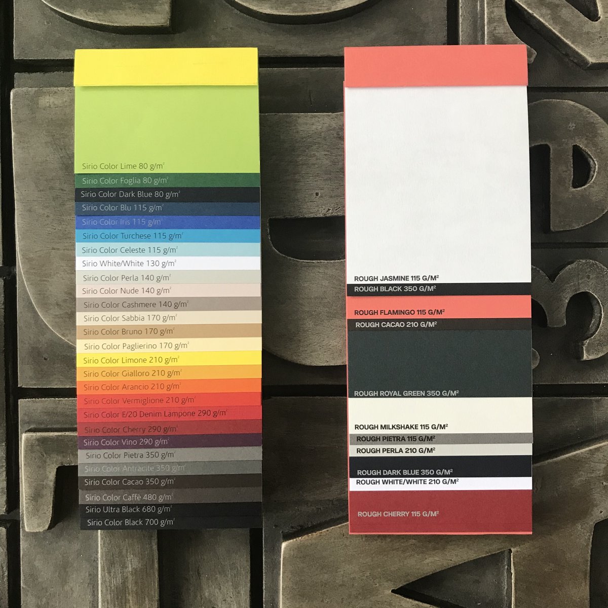PureprintGroup's tweet image. Thank you @FedrigoniPapers for sending these new swatch books for our paper library. We particularly love this bright range of uncoated coloured papers Sirio Color Rough #creativepaper #colouredpapers #creativeprint #Fedrigonipapers