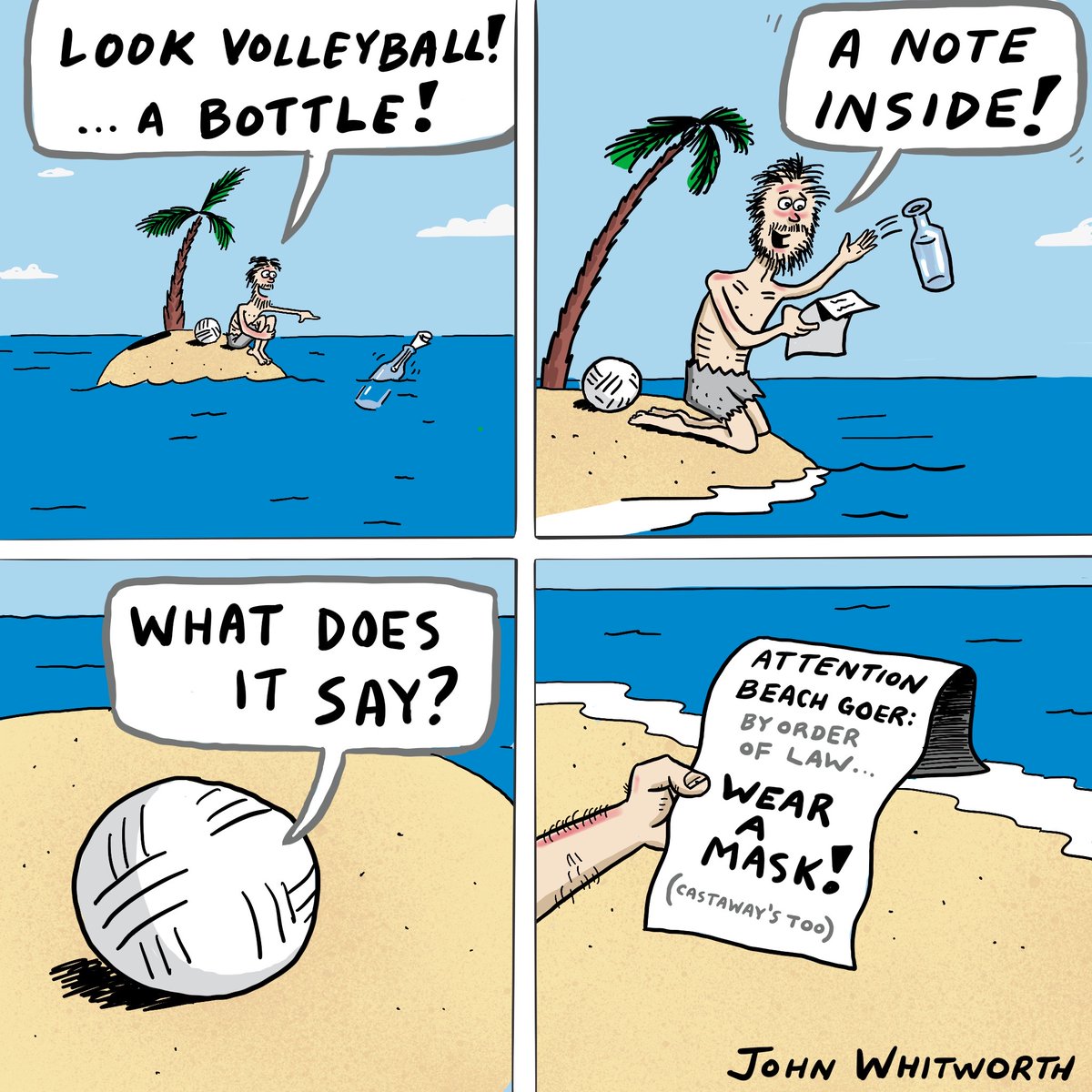 #Quarantoons 🏐🏝📜