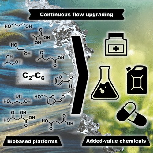 'The aim of this review is to illustrate the various aspects of upgrading bio-based platform molecules toward commodity or specialty chemicals using continuous flow technology.'  pubs.acs.org/doi/10.1021/ac… @ACSChemRev @JMonbaliu #biorefinery #flowchemistry #greenchemistry