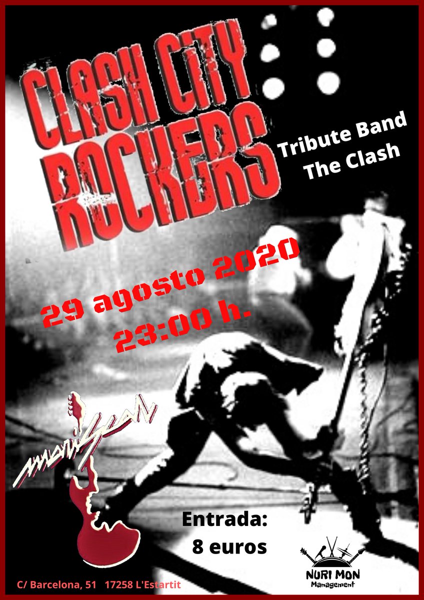 BOLOS AGOSTO
<a href="/elpajarolocotr1/">elpajarolocotributo</a> @zztop906 <a href="/RockersClash/">Clash City Rockers</a> #loquilloytrogloditas #TheClash #covers #rythmandblues #punkrock