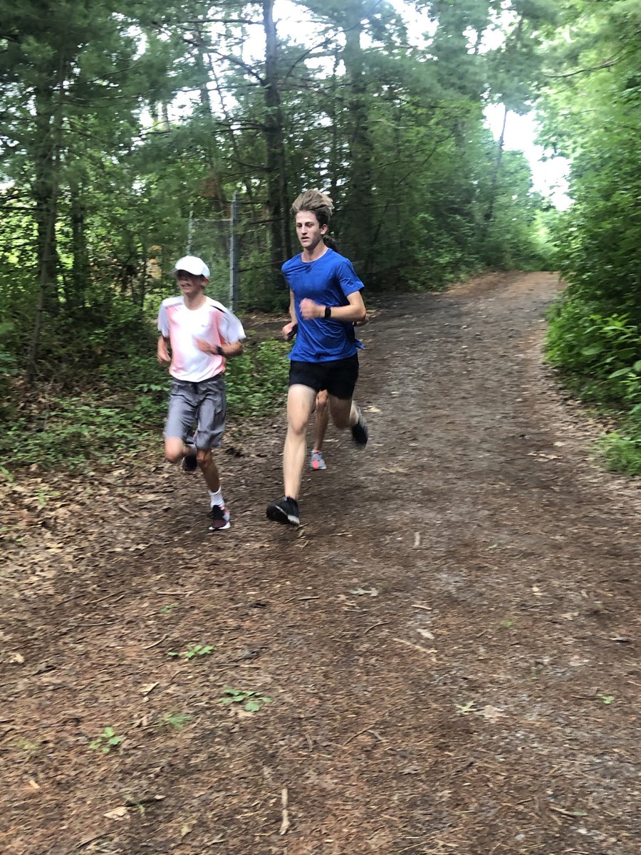 XC_Project's tweet photo. Hill day at the XC Project as the groups managed a solid hilly run on the trails. Running with others makes it seem easier even with the faster pace. #hilltraining #hills4strength #XCtraining https://t.co/5wkKpt4lUb