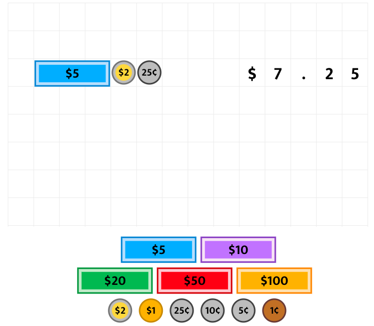 Today we focused on counting money! 🇨🇦💰 Students shared a variety of strategies they use to count. #GECDSBSLP2020 <a href="/mrsbateswps/">Laura Bates</a> <a href="/JanisFoy/">Janis Foy</a> <a href="/mrs_c_saba/">Mrs. Saba</a> <a href="/msStephanieLy1/">Stephanie Ly</a>